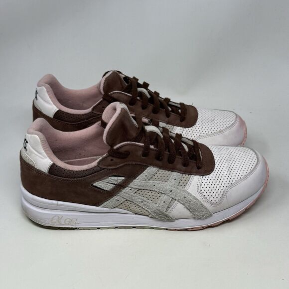 ASICS GT II X A Few Uplifting Pack Sneakers Mens 11 Pink Blush Chocolate Brown - Picture 1 of 16